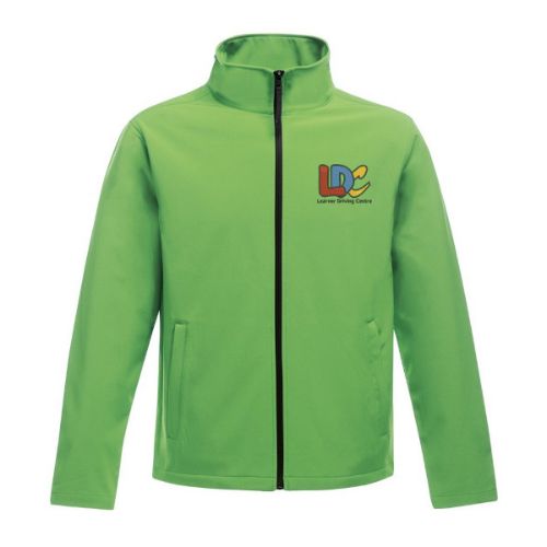 LDC Regatta Professional Ablaze Printable Softshell Extreme Green/Black